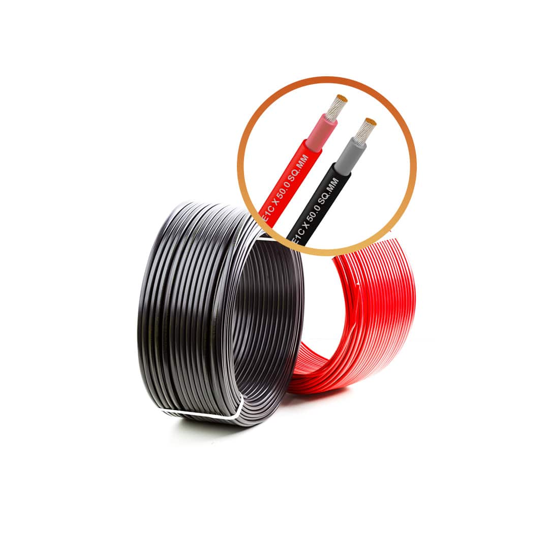 Solar Cable 6mm x1 core – 100 Meter